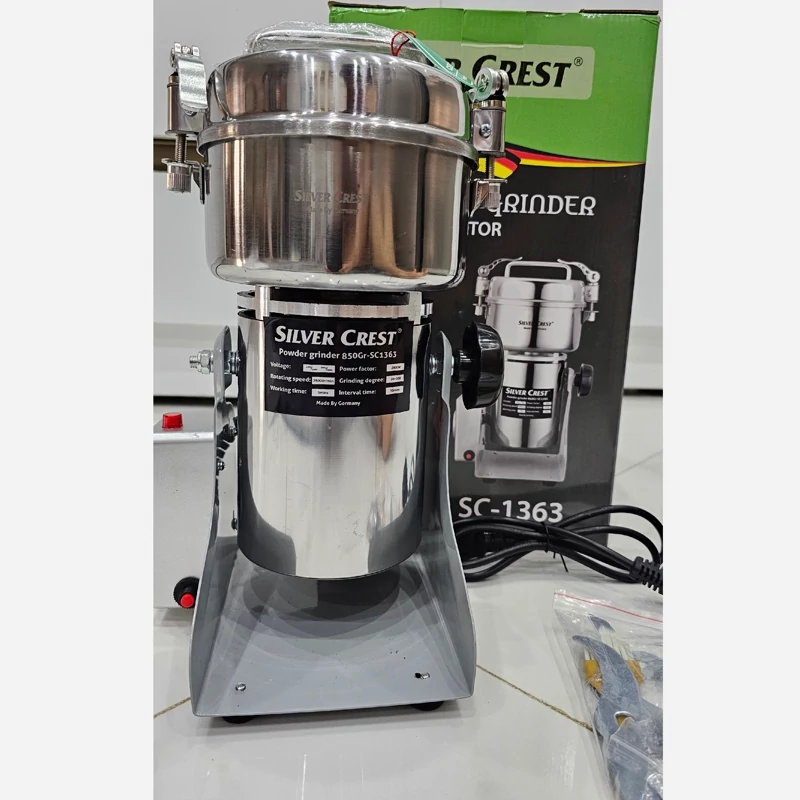 آسیاب صنعتی سیلورکرست 850 گرمی گهواره ای حرفه ای کیفیت عالی مدل 1363